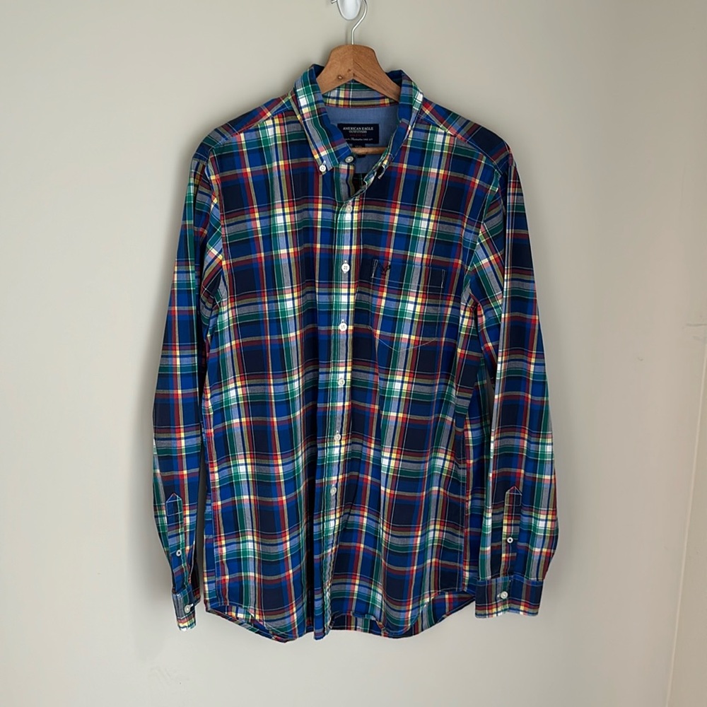 American Eagle button down